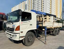 HINO FL 3 chân cần Tanado ZE300 3 khúc